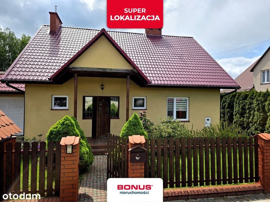 Dom parterowy| 12a | garaż | kominek