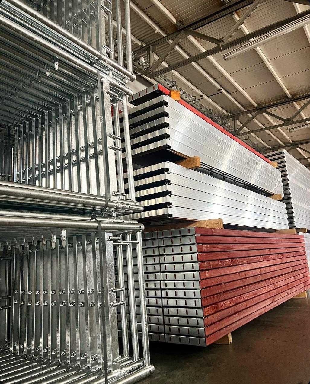 Lekkie rusztowanie ramowe Omega II 70 od producenta 52m2