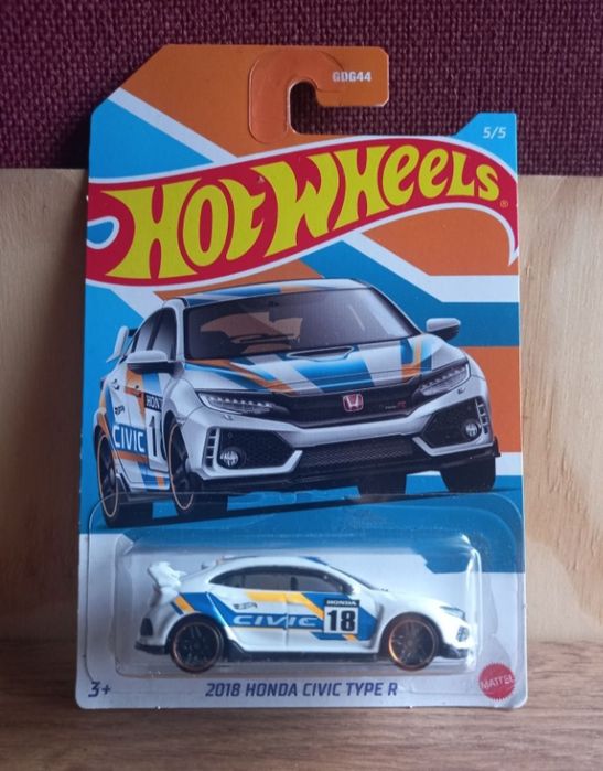 2018 honda civic type r hot wheels