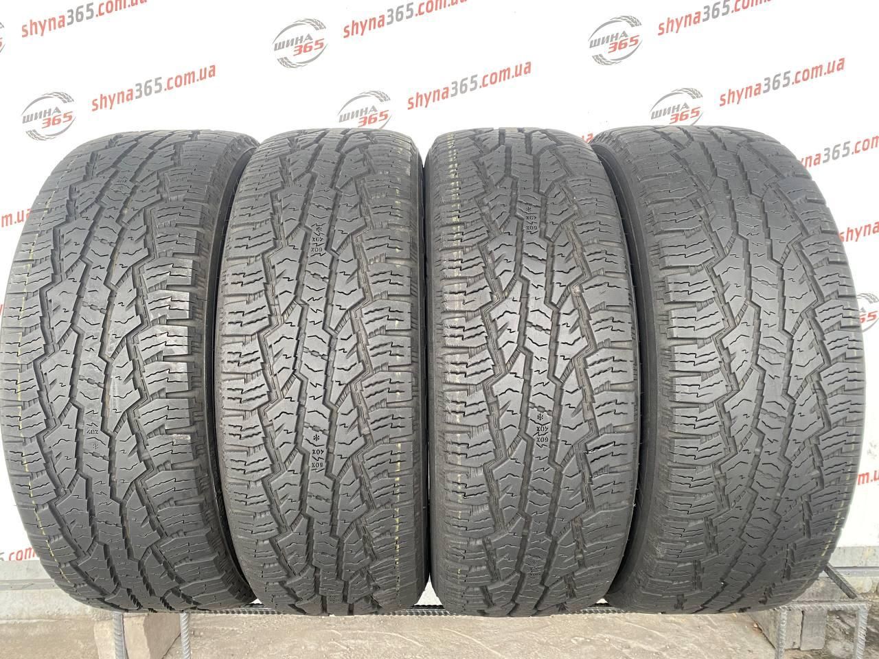 Резина б/у  275/60 r20 nokian rotiva at 5mm