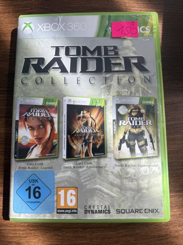 Tomb Raider collection xbox 360