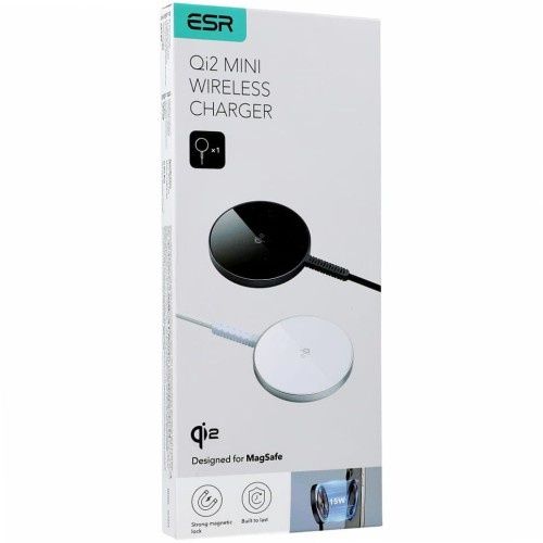 Ładowarka indukcyjna ESR QI2 Mini Wireless Charger Halolock 15W