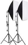 Softbox 50x70 CM Profesjonalny system  2 + 2 M metalowy statyw