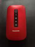 Telefon dla seniora Panasonic model  KX-TU550 czerwony.