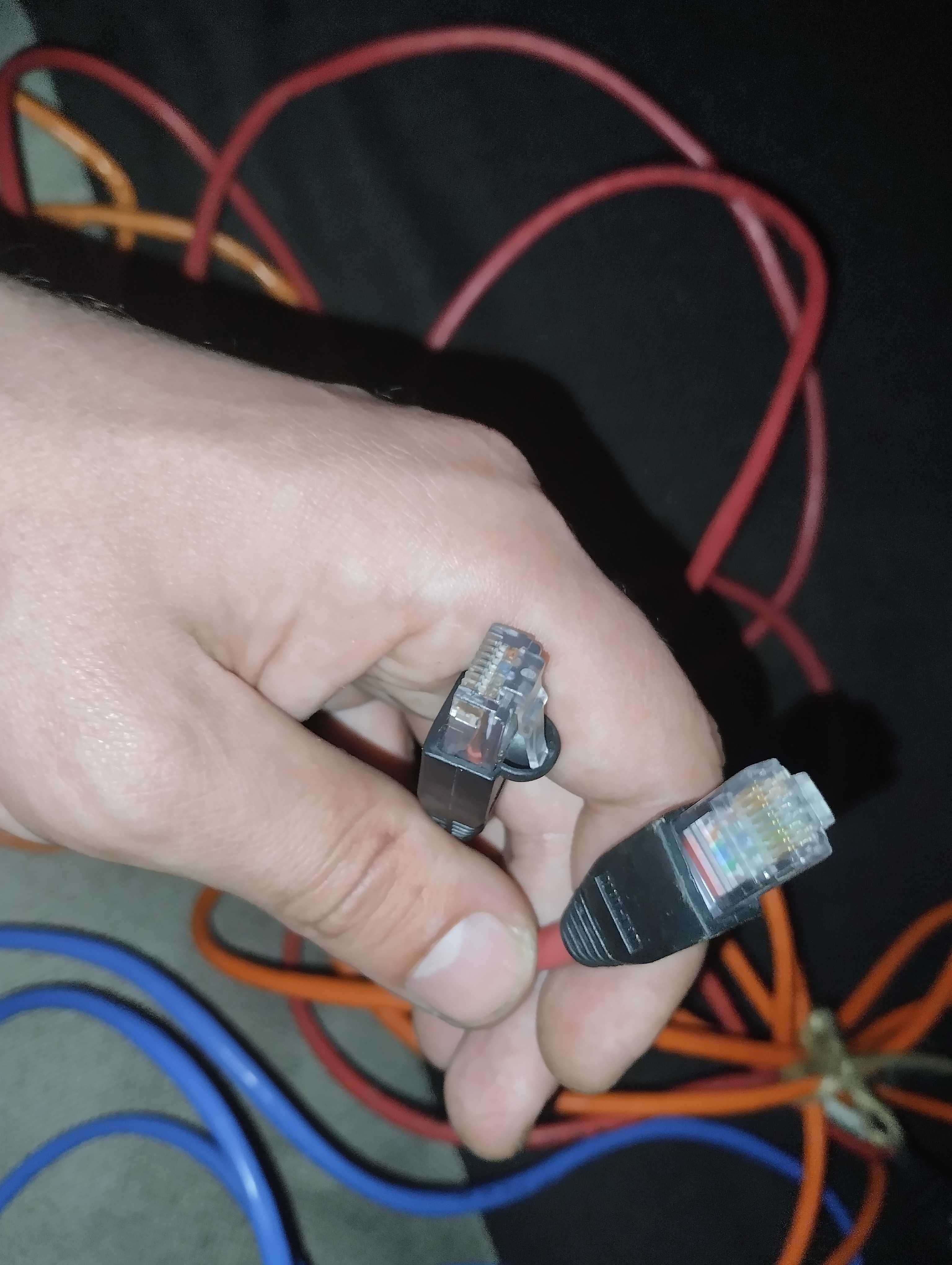 cat5e kabel 0,5m, kable internetowe, kabel do internetu RJ45-RJ-45