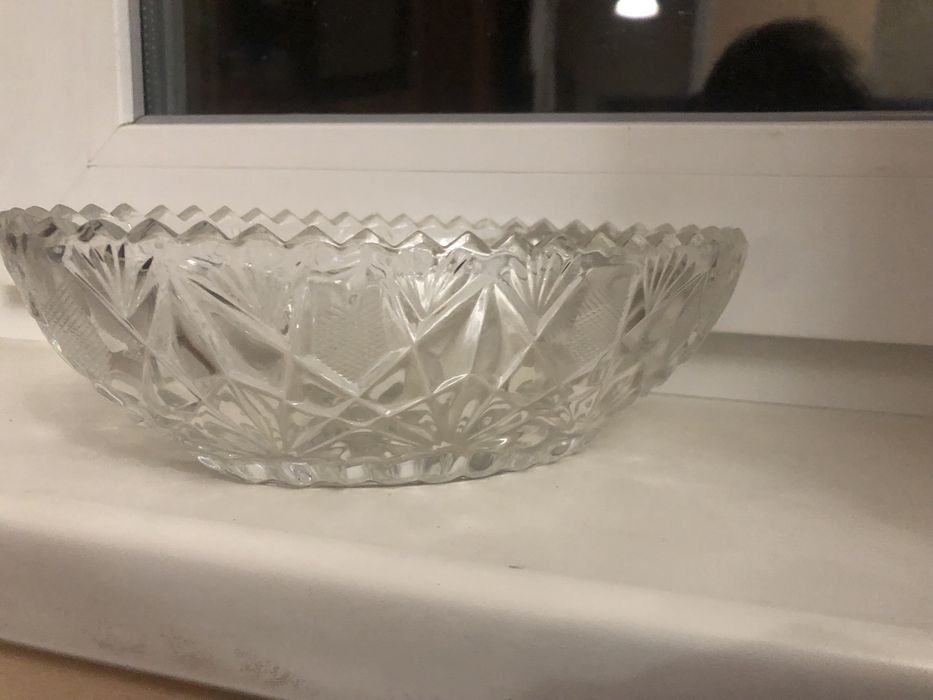 Салатница Хрусталь