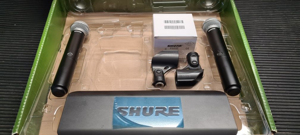 Shure BLX288/SM58 podwójny zestaw bezprzewodowy