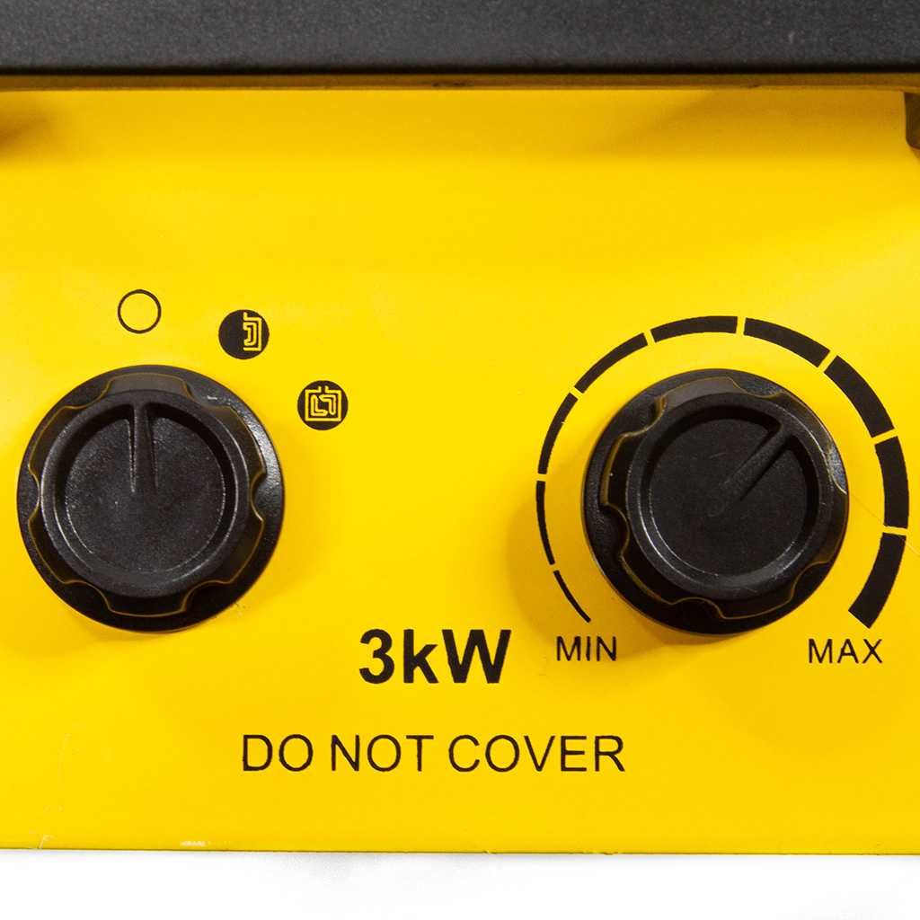 NAGRZEWNICA ELEKTRYCZNA 3KW Dmuchawa Farelka Grzejnik Termostat PTC