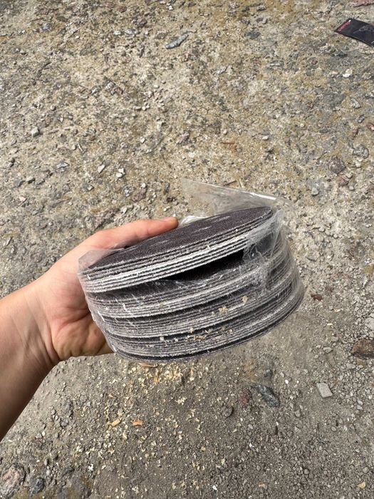 Абразивні диски Dnipro-M P40 (Ø 125 мм) —  40 штук