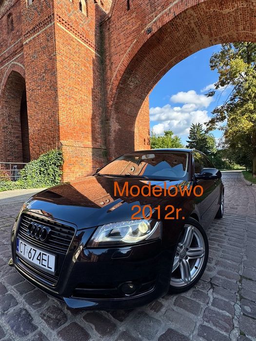 Audi A3 Pierwszy właściciel, Niski przebieg! Lakier 100% oryginał, S-Line