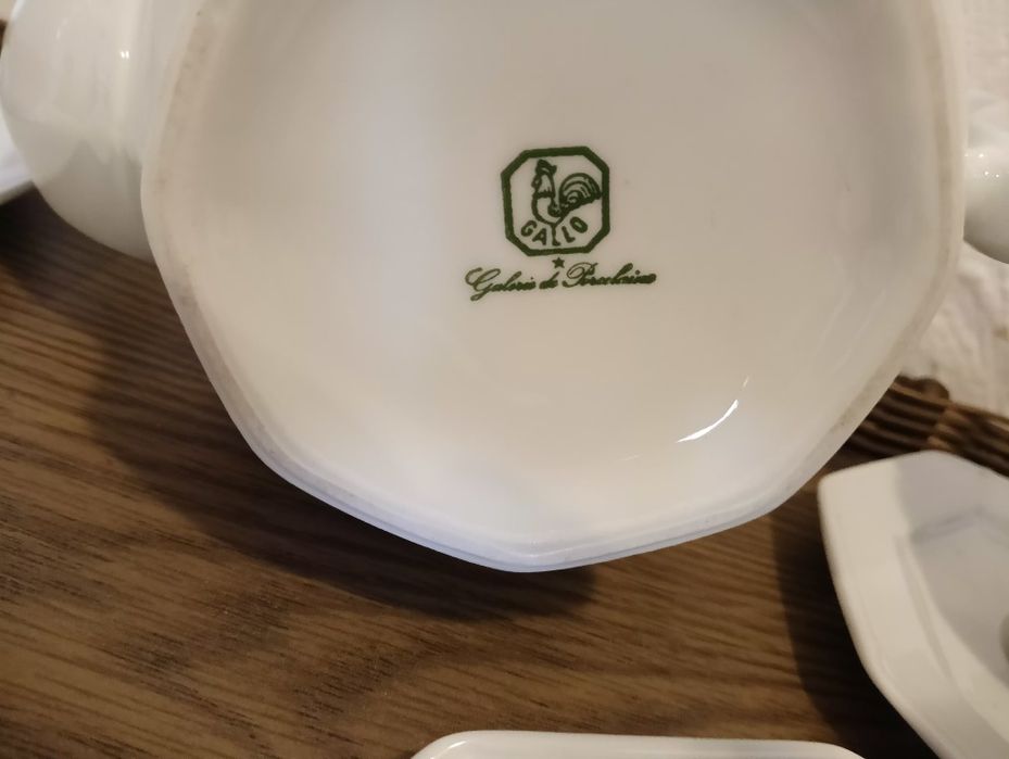 Zestaw do kawy sygnowany