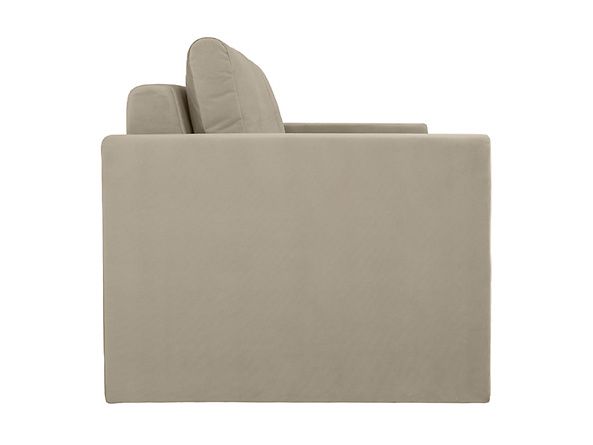 Sofa jednoosobowa Bunio Beżowa młodzieżowa BRW, Black Red White