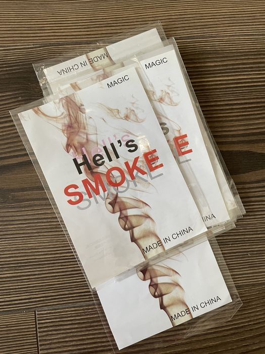 Реквизит фокусника - дым из пальцев Hells smoke (10 шт)