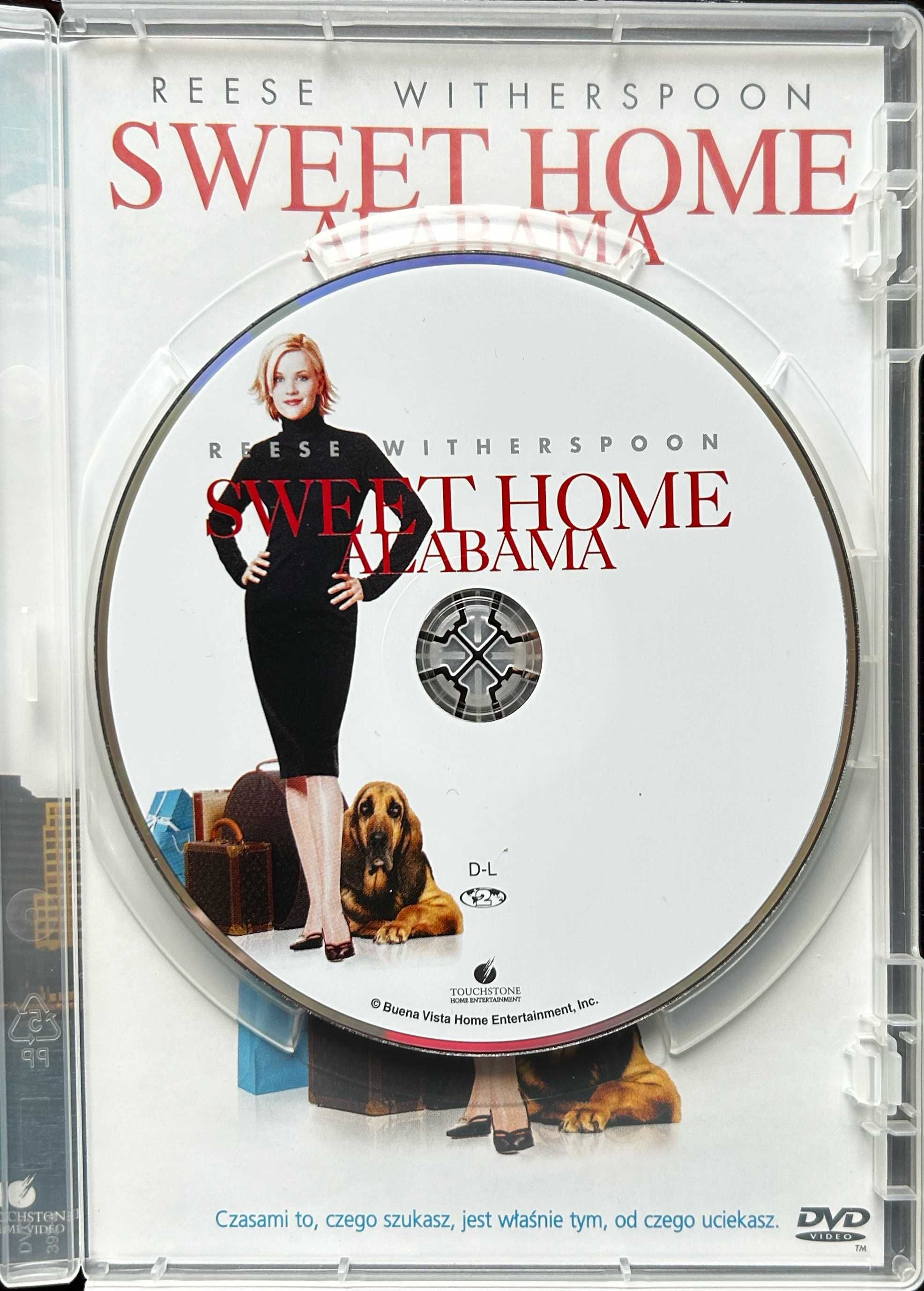 Film DVD Dziewczyna z Alabamy SWEET HOME ALABAMA Reese Witherspoon