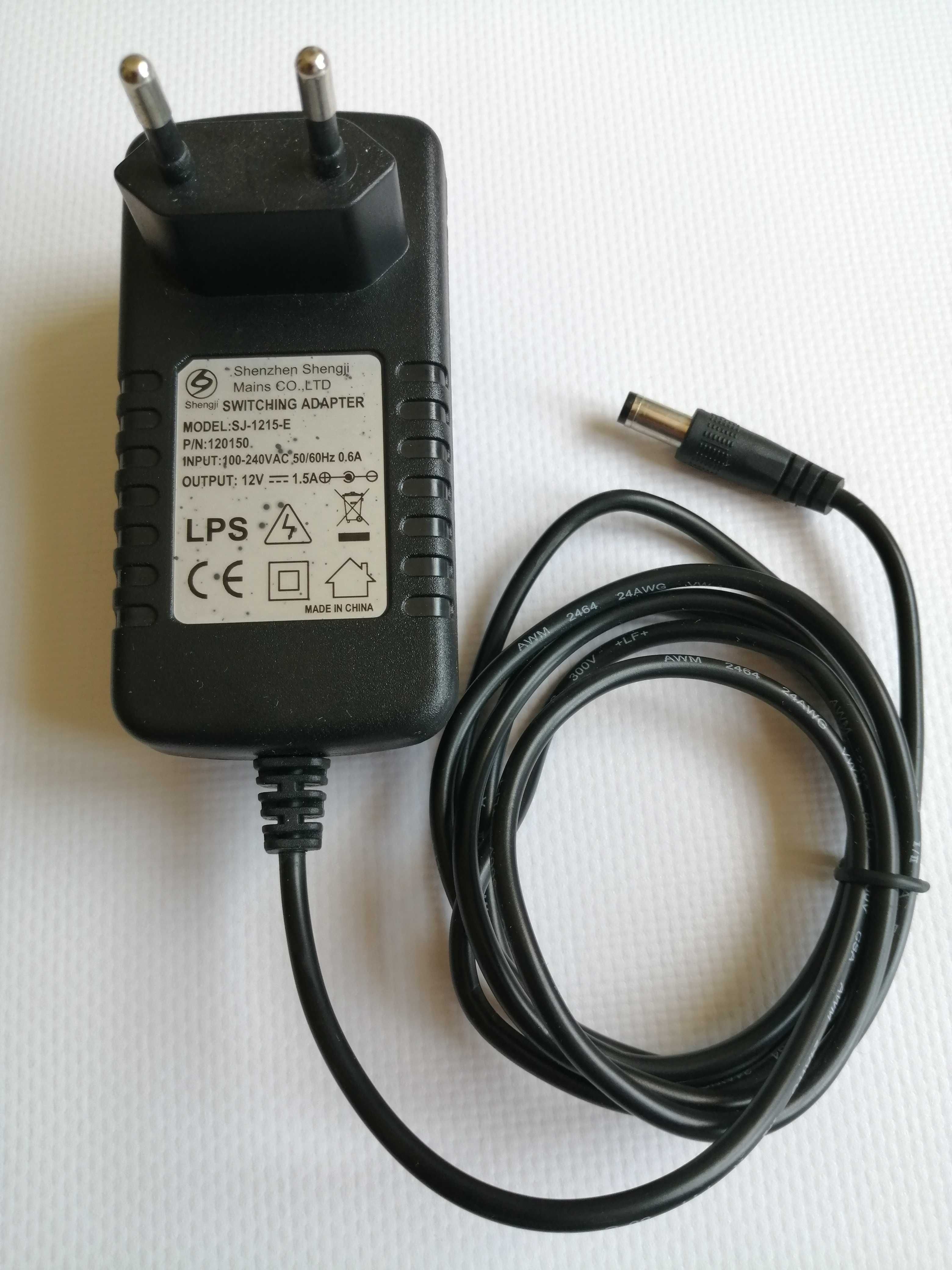 Адаптер 5V 12V 1.5A 1.2A switching adapter блок питания НЕИСПРАВНЫЙ