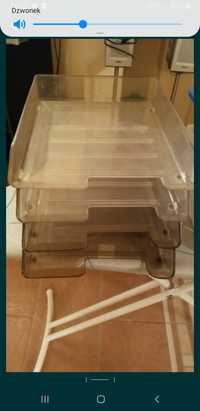 Organizer zestaw plastik używany organizery vintage styl ikea home