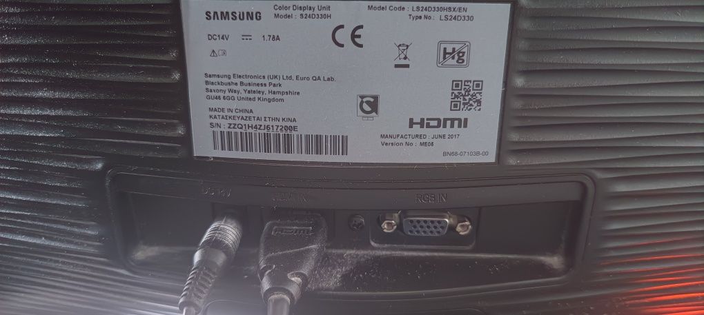 Monitor Samsung 24 cale