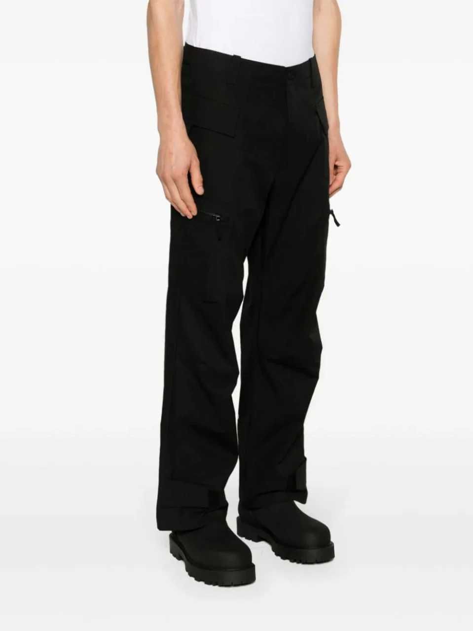 Штани карго A-Cold-Wall SS24 Static Zip Pant Onyx