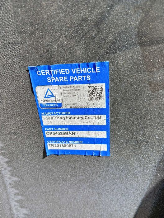 zderzak opel vectra c sedan/kombi NOWY pomalowany podkładem