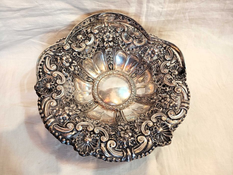 Cesta Fruteiro Prata