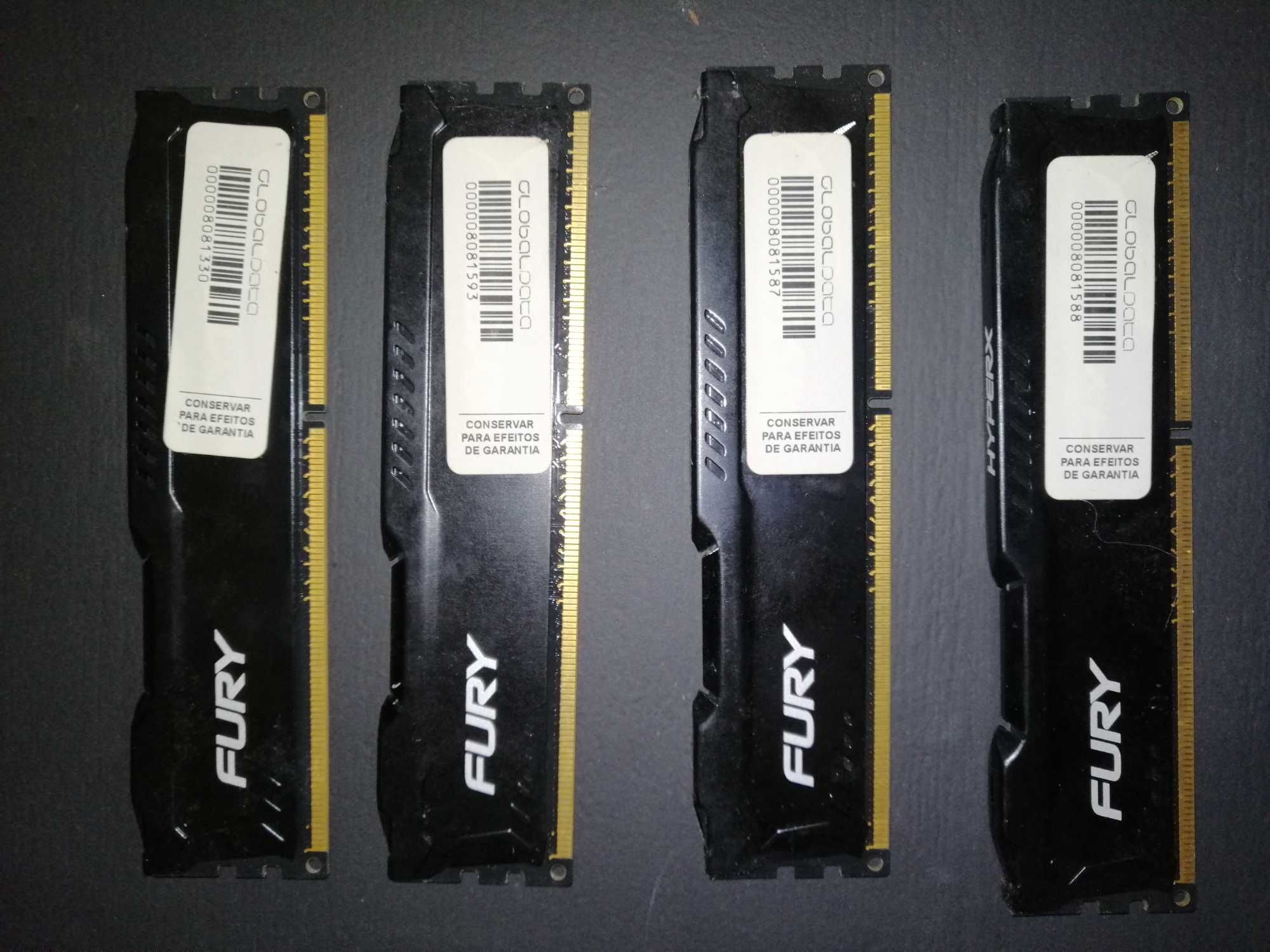 RAM HyperX Fury 4GB DDR3