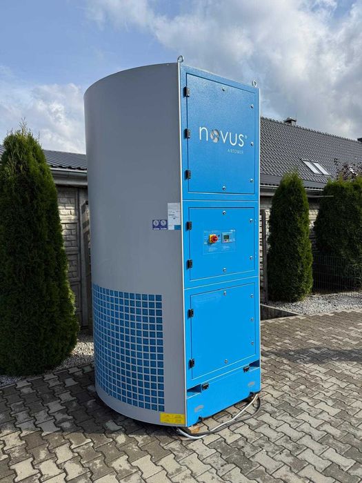 Odciąg dymu z hali, wieża wentylacyjna,filtrowentylacja NOVUS AIRTOWER