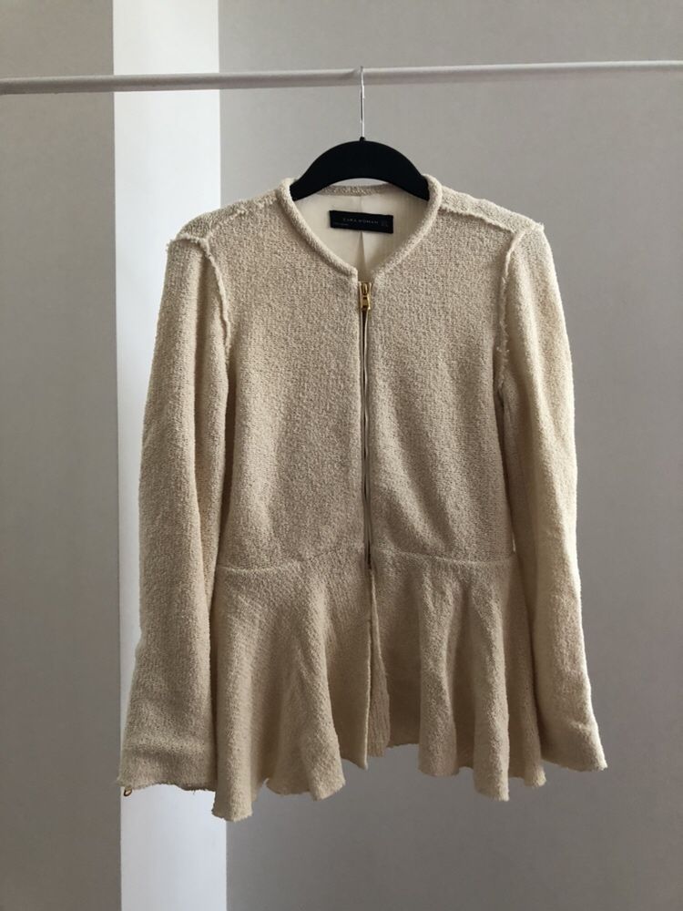 Zara XS marynarka beż