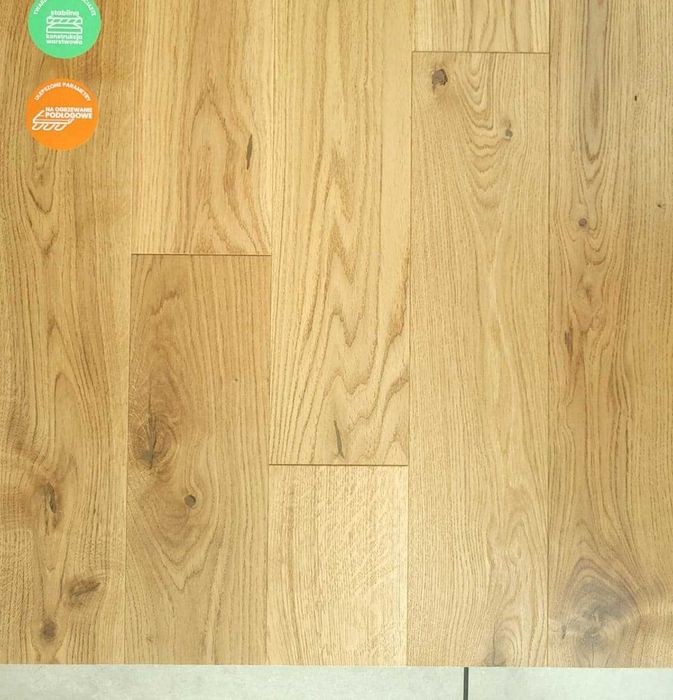 Parkiet dąb lity 22x70x300mm surowy rustical