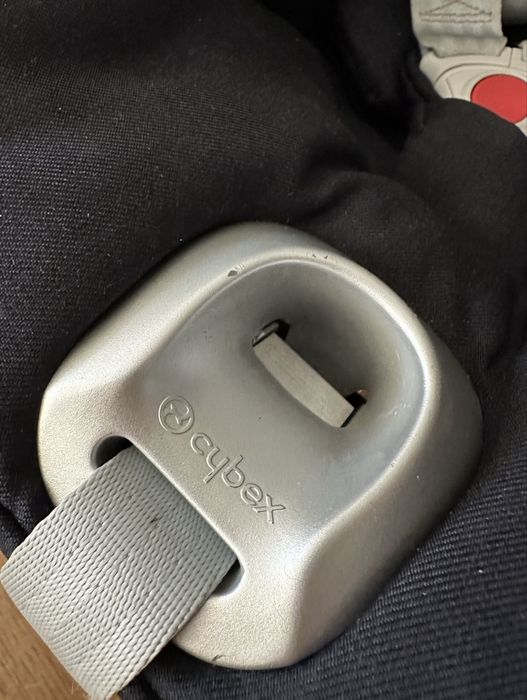 Cybex cloud z автолюлька синя