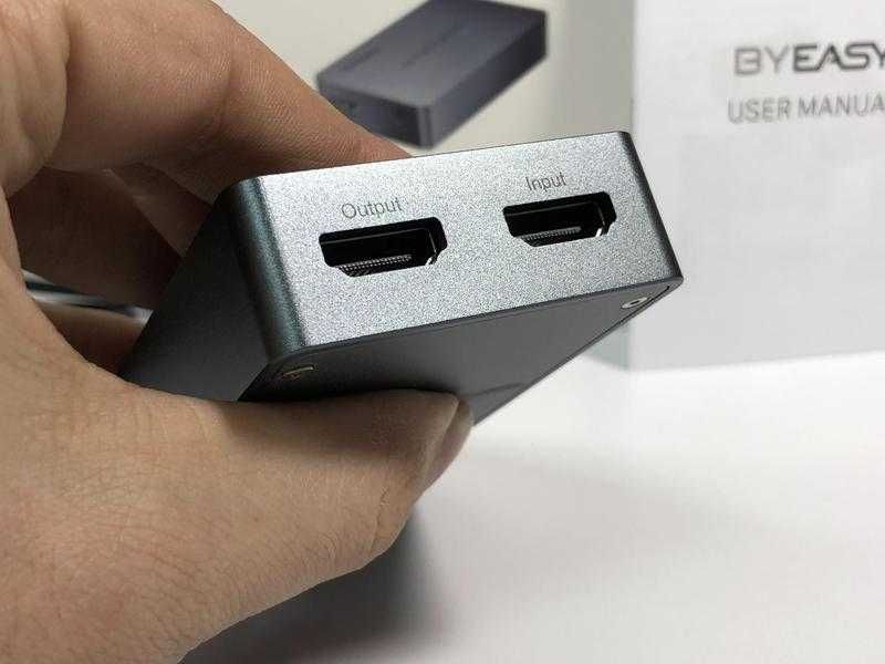 Карта захоплення BYEASY HDMI USB 2.0 4K 1080P