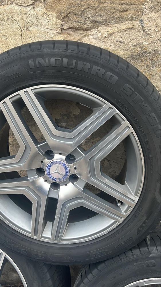 Оригінальні титанові диски на Mercedes ml 164-166