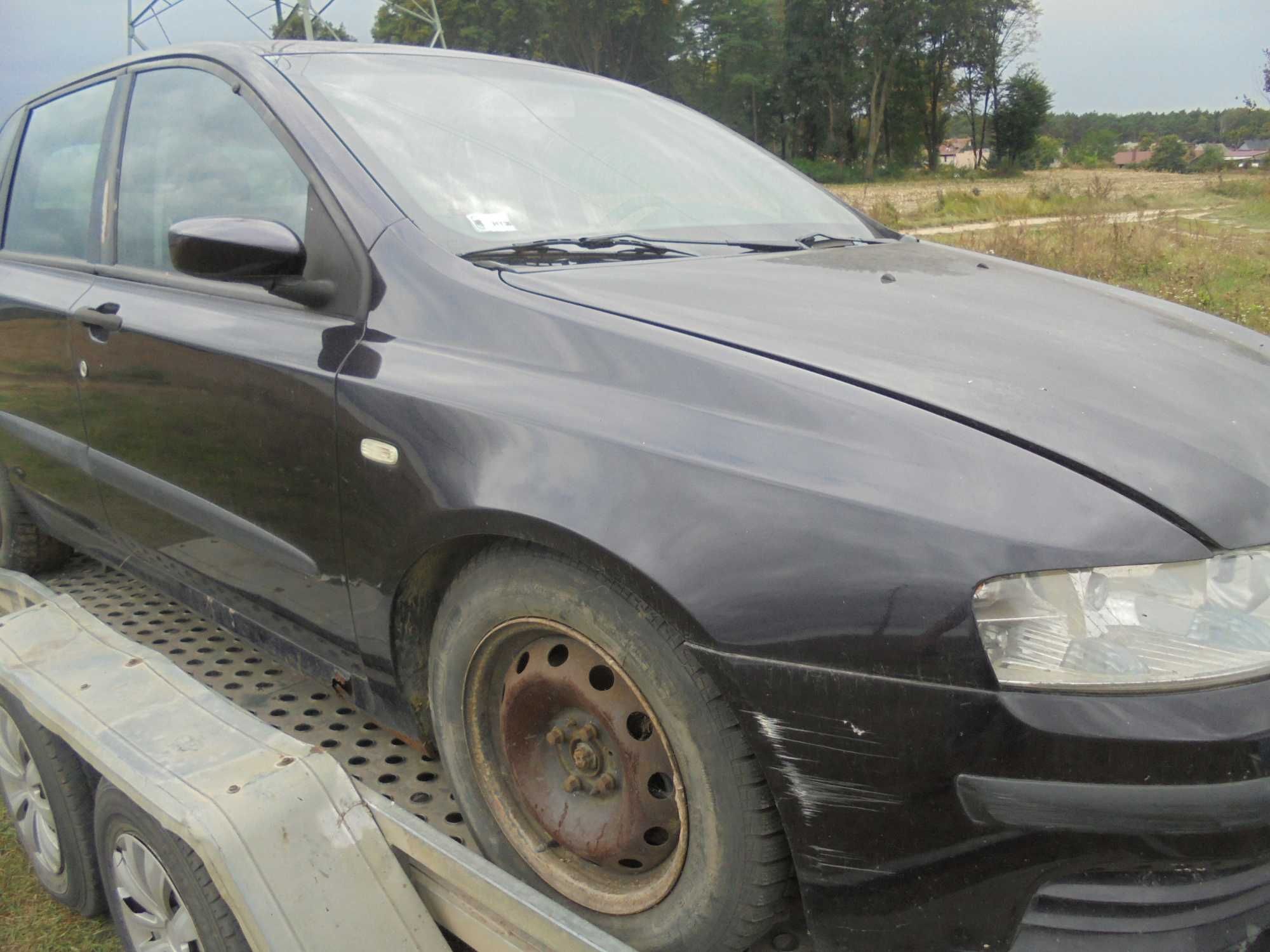 Fiat Stilo 1.9 jtd przeznaczony na części 115KM  granatowy 5drzwi hak