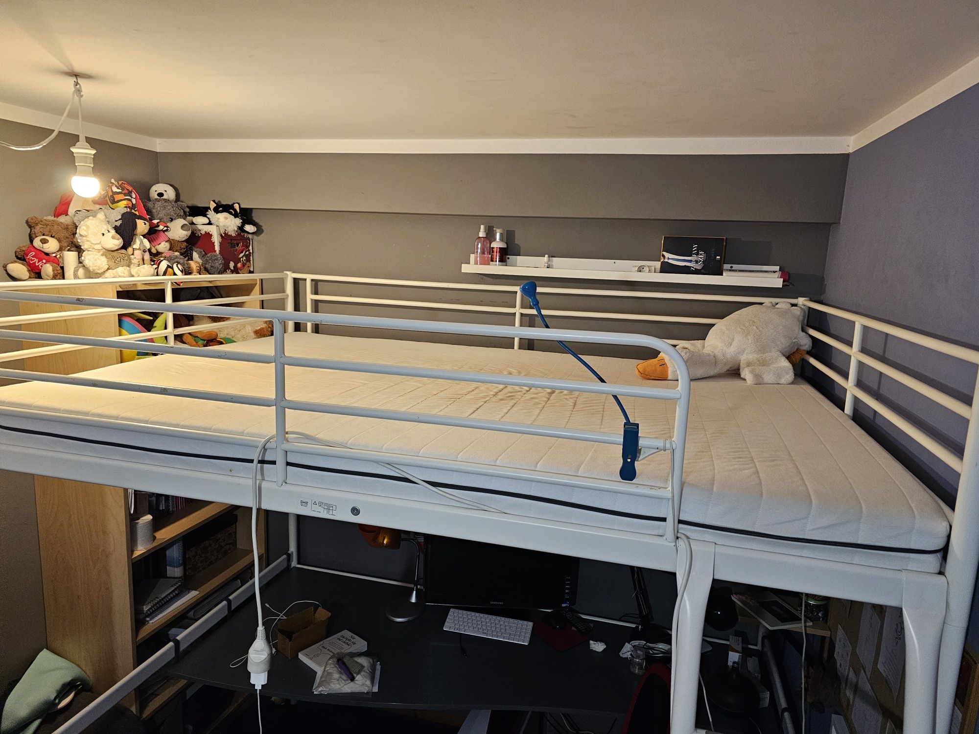 Łóżko piętrowe Svarta(Ikea)