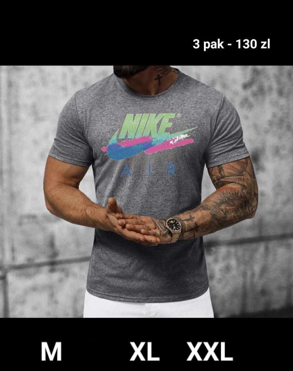 3 pack t-shirt męski.