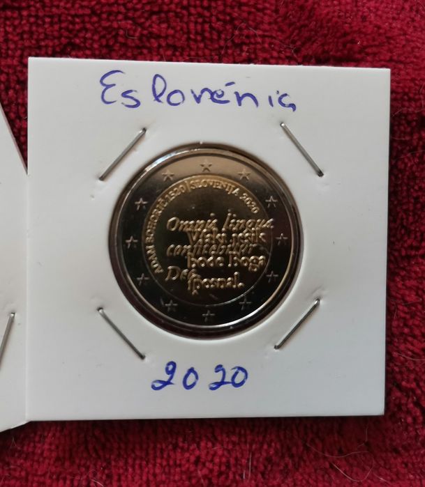Moeda UNC comemorativa de 2€ - Eslovénia 2020