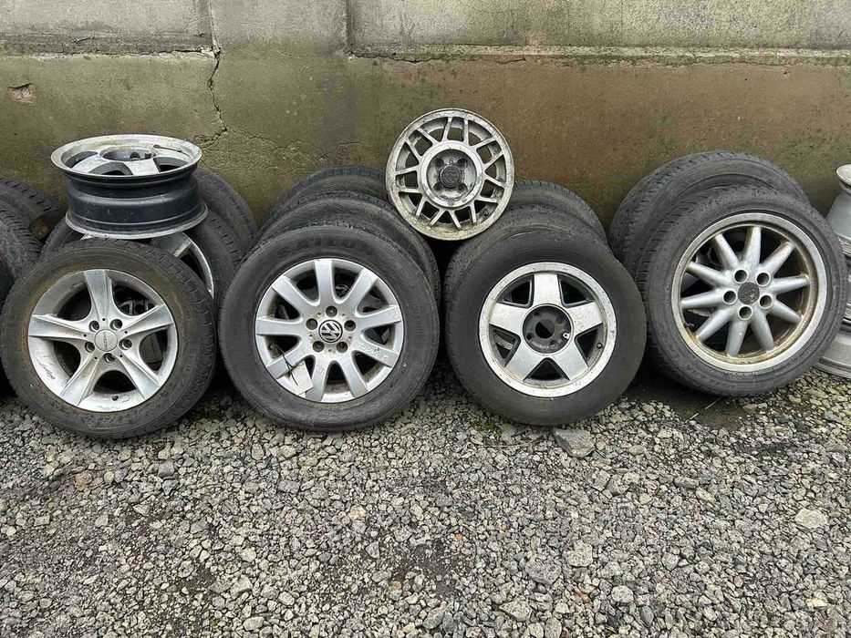 В продажі великий асортимент б/у літньої та зимової гуми на дісках
