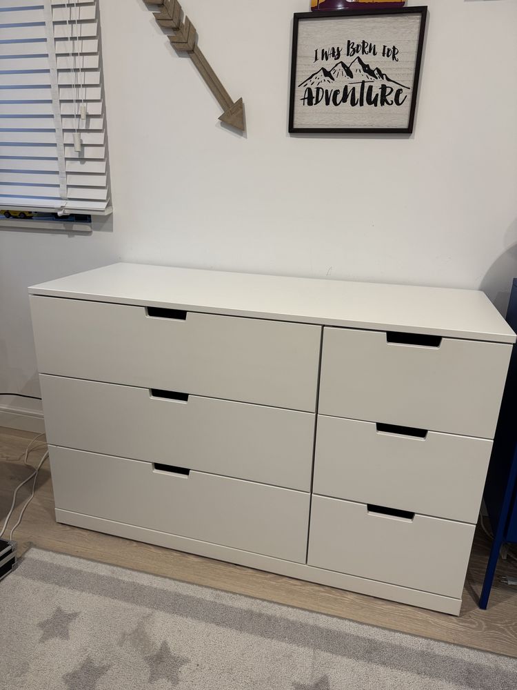 Ikea Nordli - komoda 6 szuflad