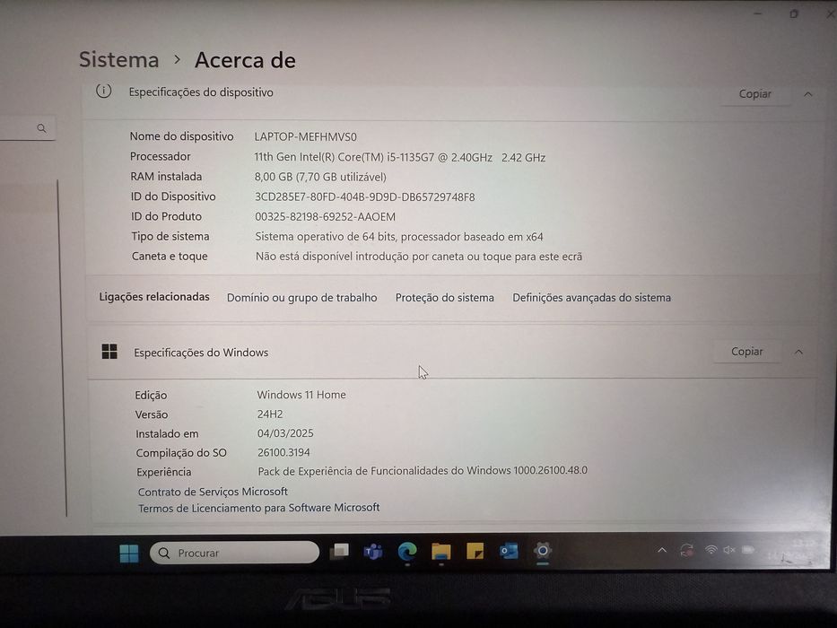 ASUS VivoBook X415EP | i5 | SSD 512GB | NVIDIA MX330