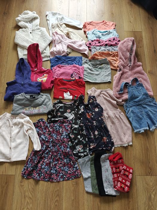 Paka ubrań jesienna paczka 98/104