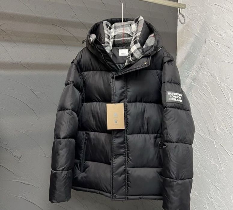 Пуховик Burberry/Пуховик барбері/Пуховик-жилетка Burberry/барбери