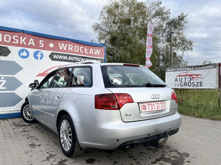 Audi A4B7 Avant 1.9 Diesel//2005//Alufelgi//Dł. Opłaty//HAK//Zamiana