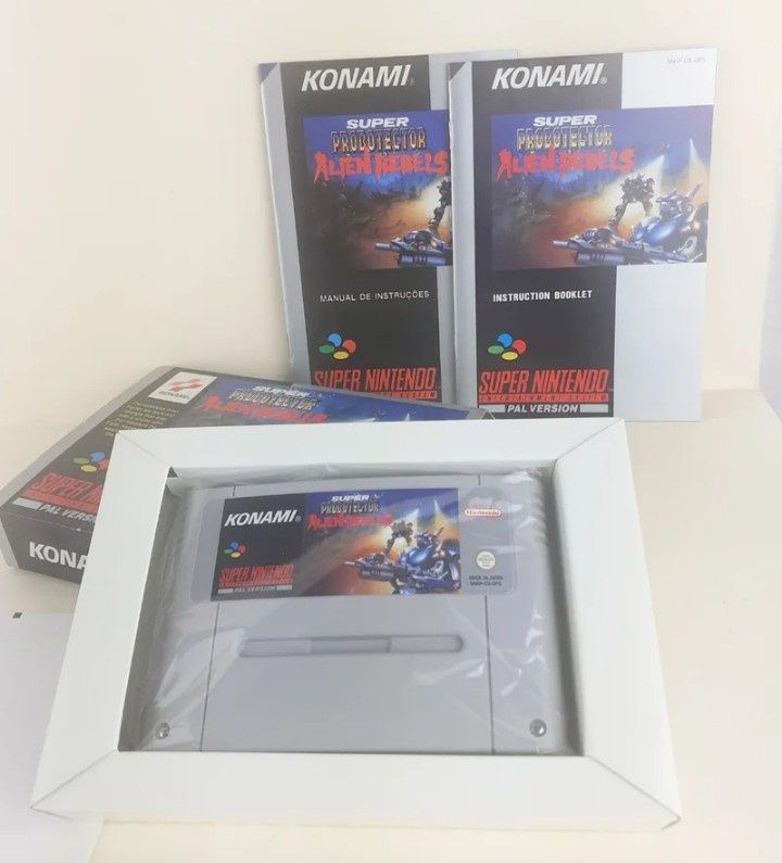Super probotector Alien Rebels SNES