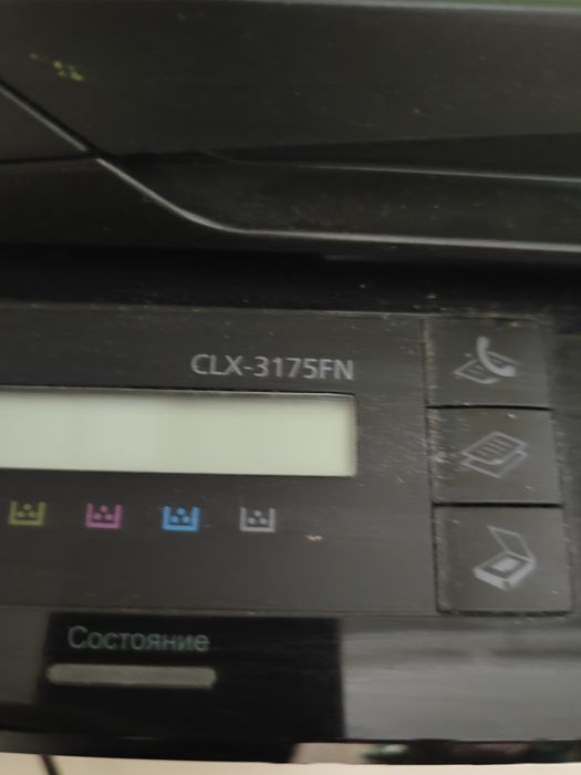 Принтер лазерный цветной Samsung CLX 3175FM б..у  под ремонт