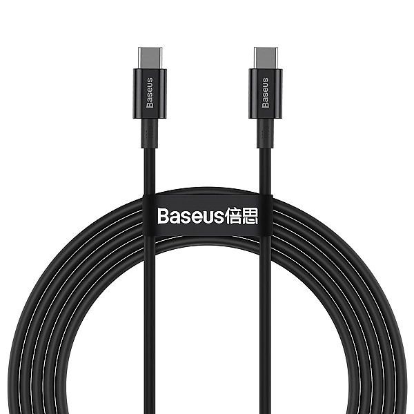 Kabel Baseus Catys-c01 Usb-c - Usb-c Pd Qc Fcp 100w 5a 480Mb/s 2m - cz