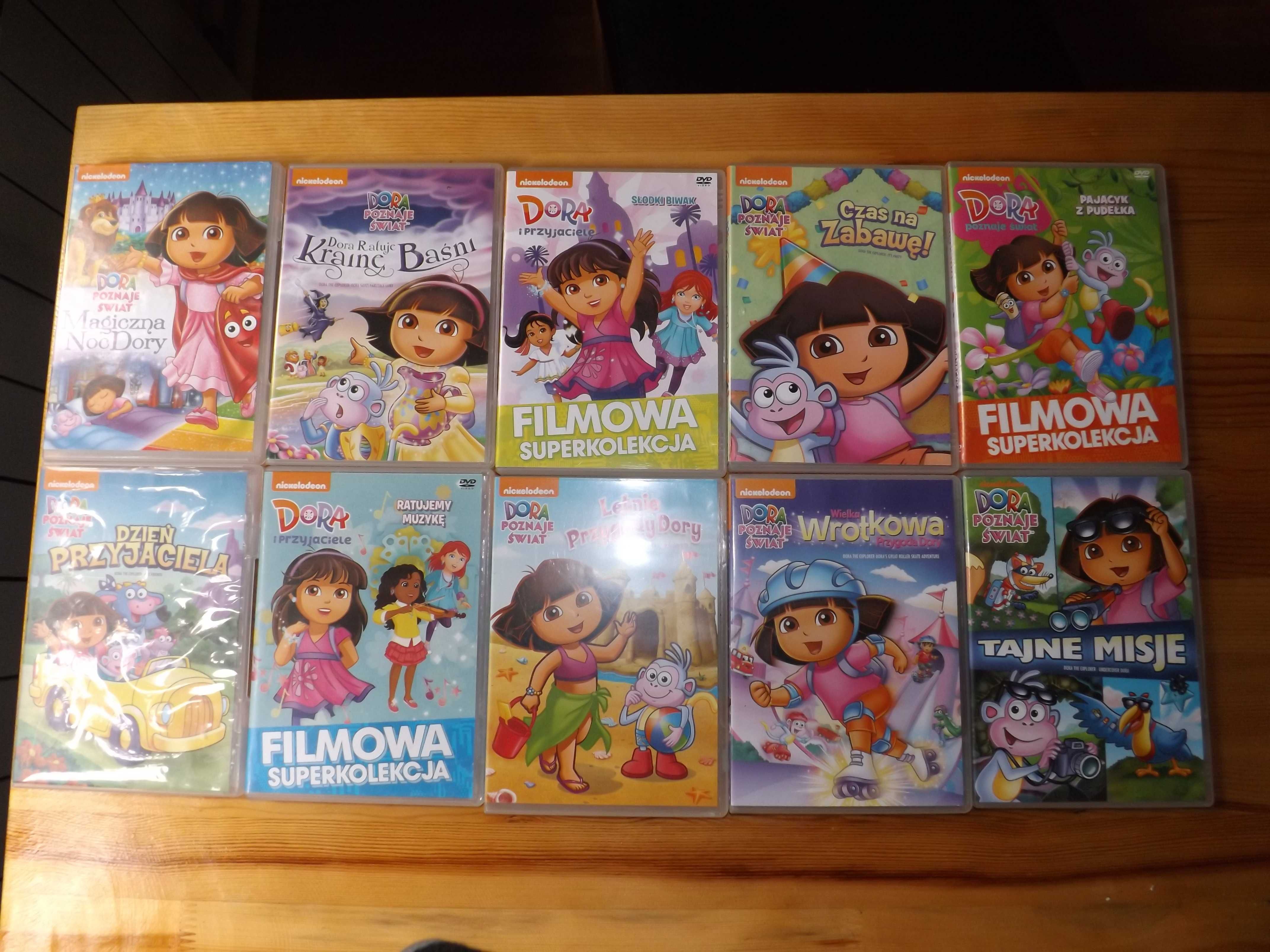 Dora poznaje świat , bajki filmy dvd