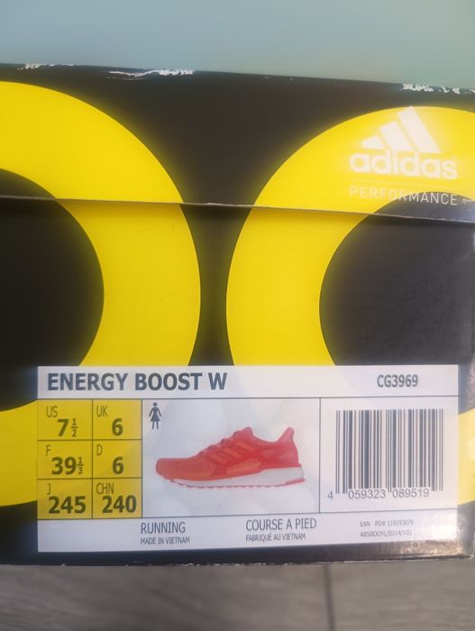 Damskie buty do biegania adidas Energy Bost W