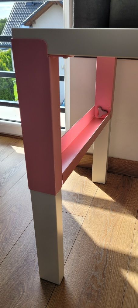 Biurko szkolne IKEA dziecięce regulowane Pahl stan bdb
