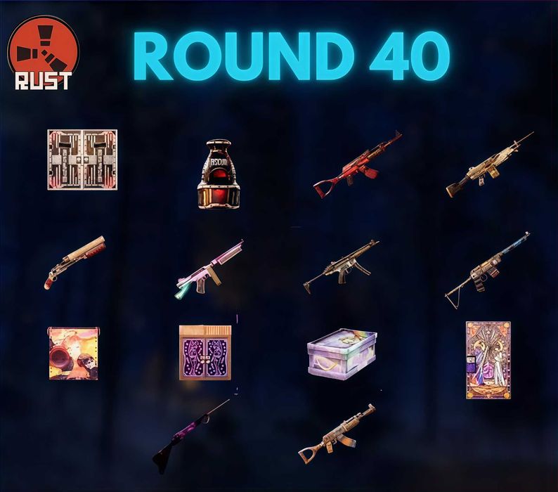 Twich Drops Rust | Kick Drops | Твіч дропс раст (39,40,41,42,43,44)