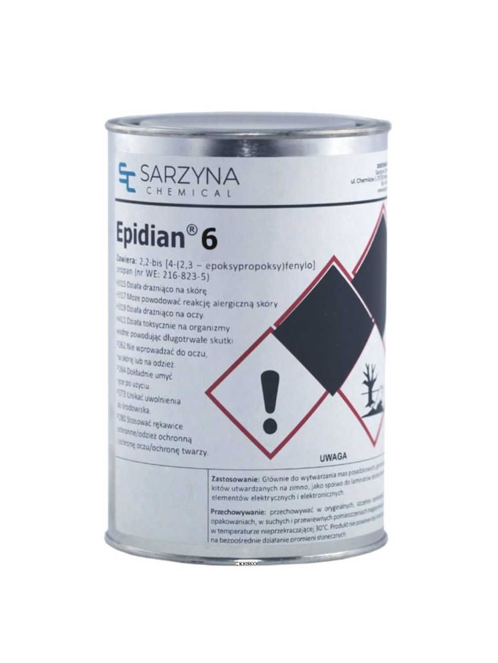1kg Żywica epoksydowa do laminowania epidian 6 oraz utwardzacz z1