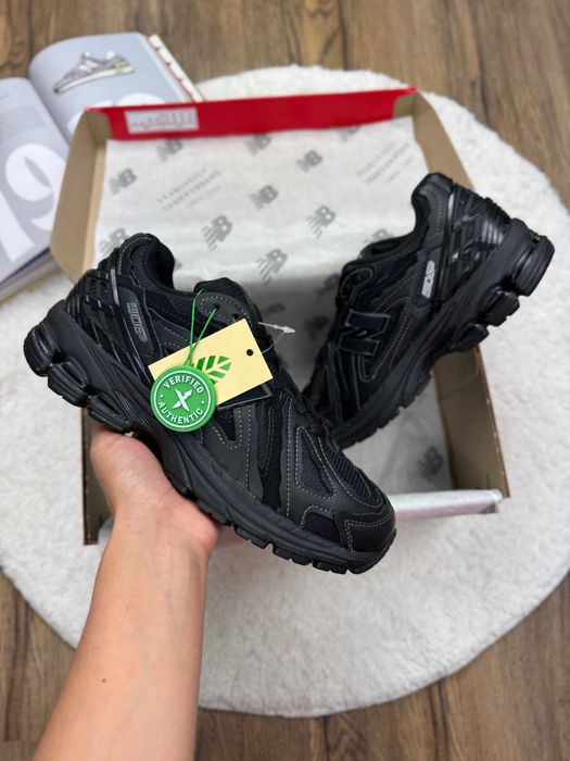 Кросівки New balance 1906D чорні шкіряні | кросовки New balance черные